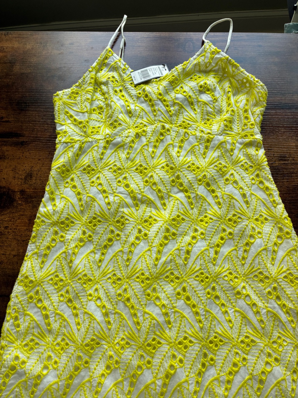Crown & Ivy Neon Lime DressNWT
